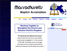 Tablet Screenshot of massbaptist.org